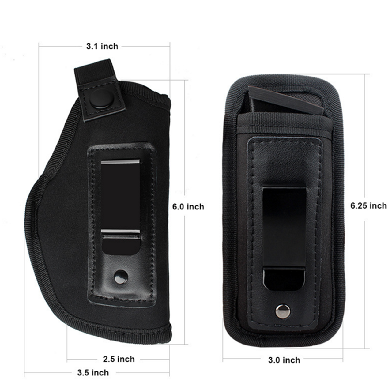 t-series l3d light-bearing duty holster front