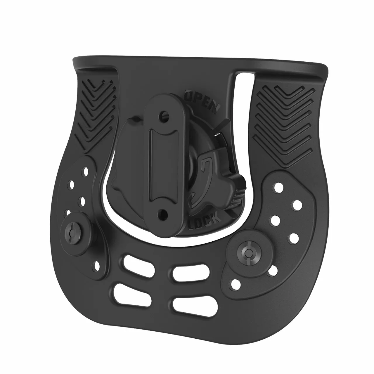 t-series l3d light-bearing duty holster front